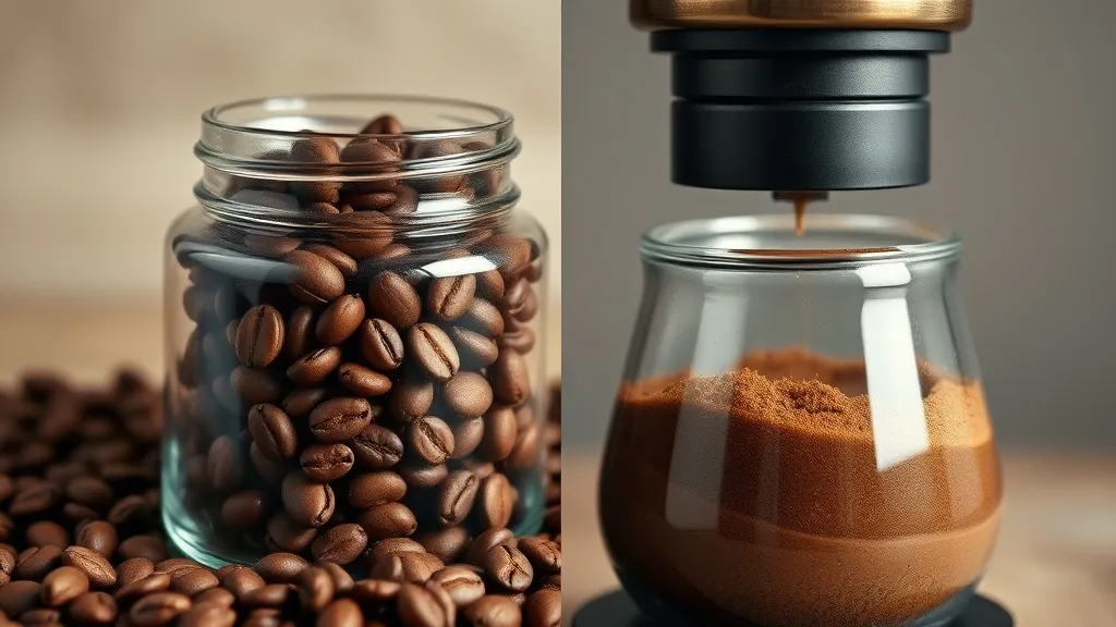 Café en grain ou moulu : Quel choix pour quelle machine ?