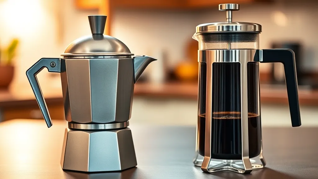 Cafetière Italienne vs French Press : Quelle méthode slow-coffee choisir ?