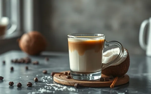 Café glacé eau de coco : la recette rafraîchissante pour un été réussi