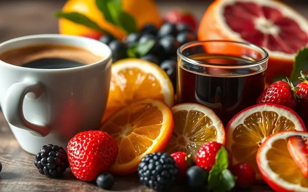Fruit et café : pourquoi l'acidité devient la signature des meilleurs coffee shops en 2026