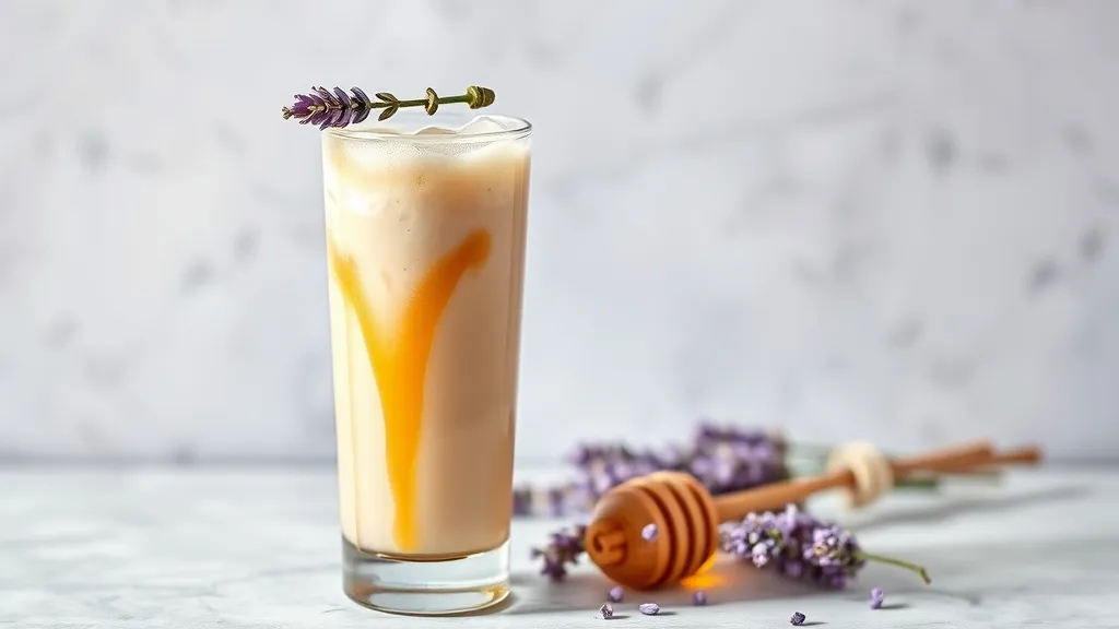Recette : Le café glacé à la lavande et au miel pour un été floral