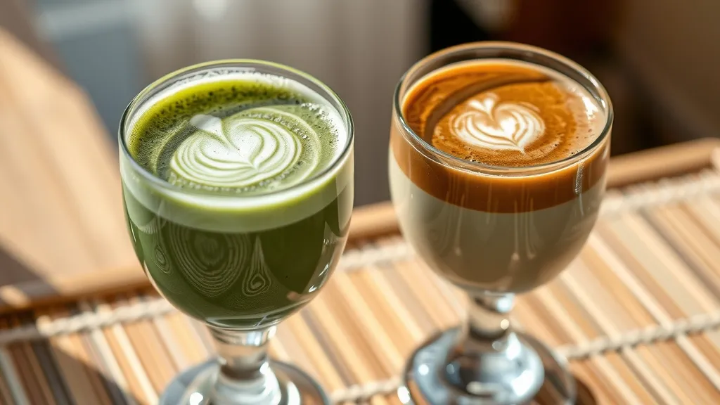 Recette café matcha latte maison : fusion caféine et sérénité