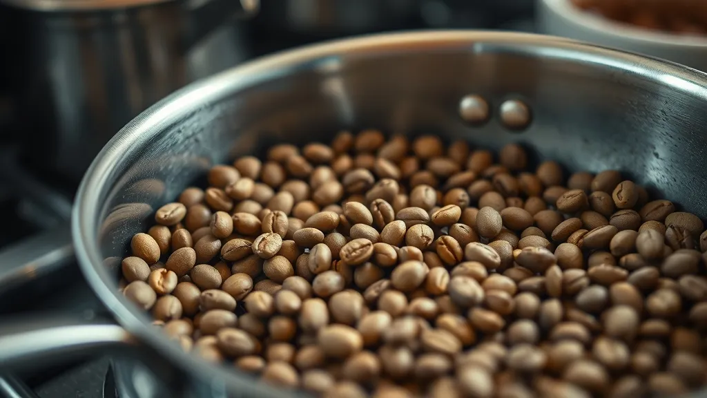 Torréfaction maison : faut-il choisir la poêle ou le four pour votre café vert